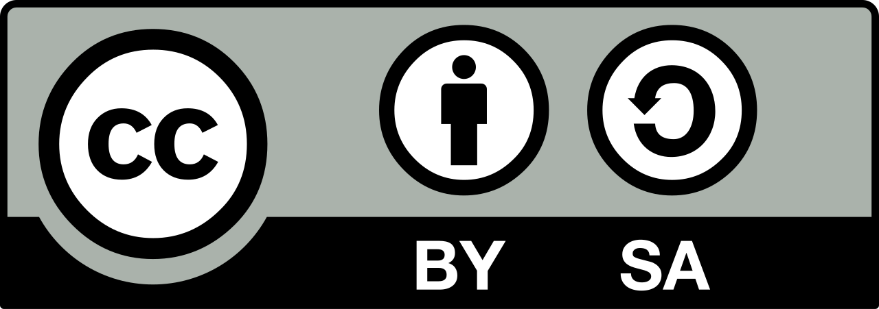 Licencia Creative Commons Atribución-CompartirIgual 4.0 Internacional